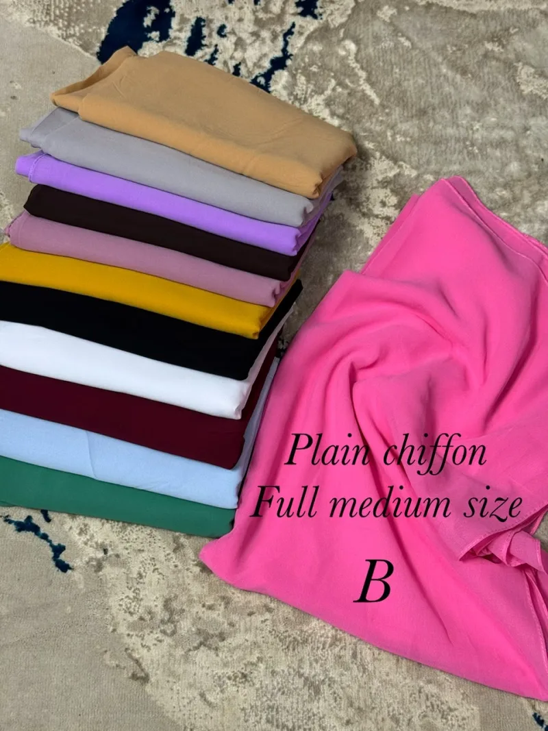 Chiffon scarves